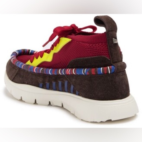 Valentino  Garavani | Mov Toe Moced Media Sneakers Russo Red Size 38 - Picture 11 of 11